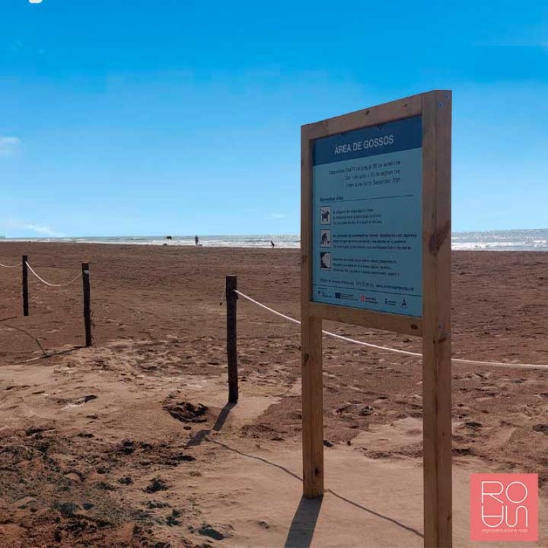 Cartellera recuperació de dunes amb Stratimage
